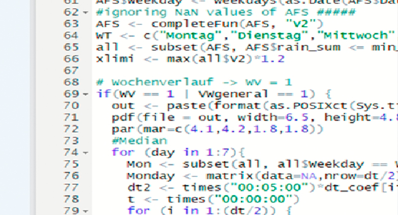 Schnittstelle Code